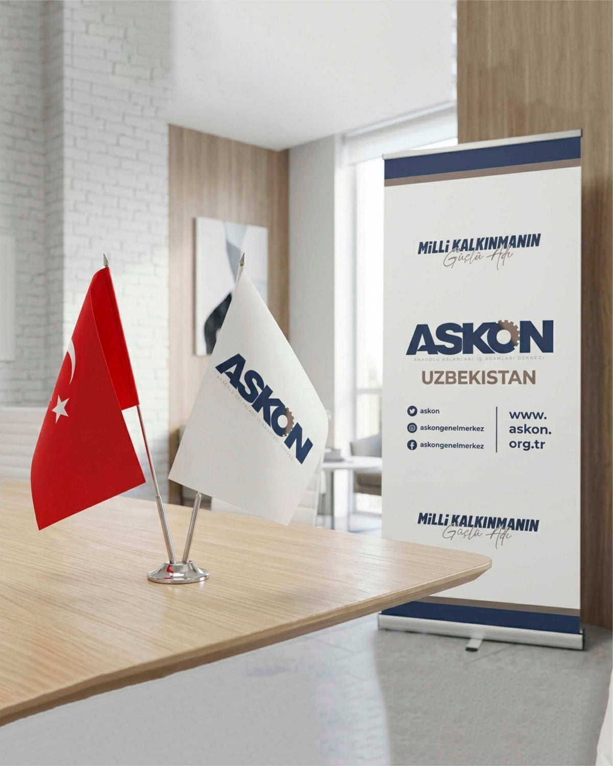 Bayrak • Stand ve Rollup